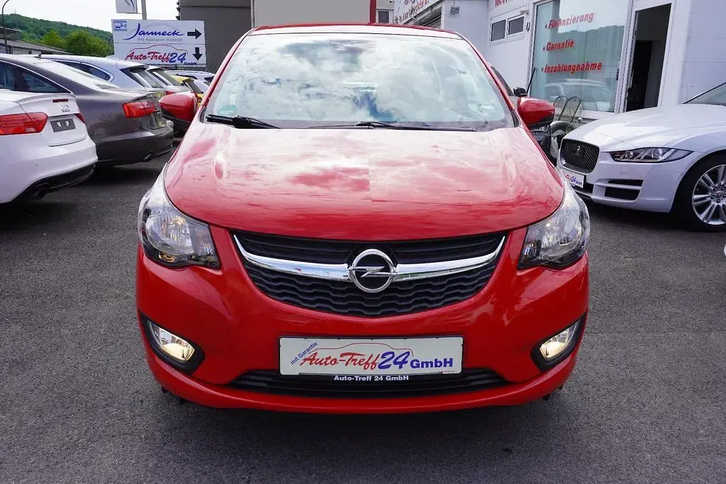 Gebraucht Opel Karl Active 75 PS (55 kW) 2016 Rot Kleinwagen