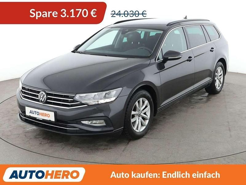 Gebraucht VW Passat Business 150 PS (110 kW) 2021 Schwarz Kombi
