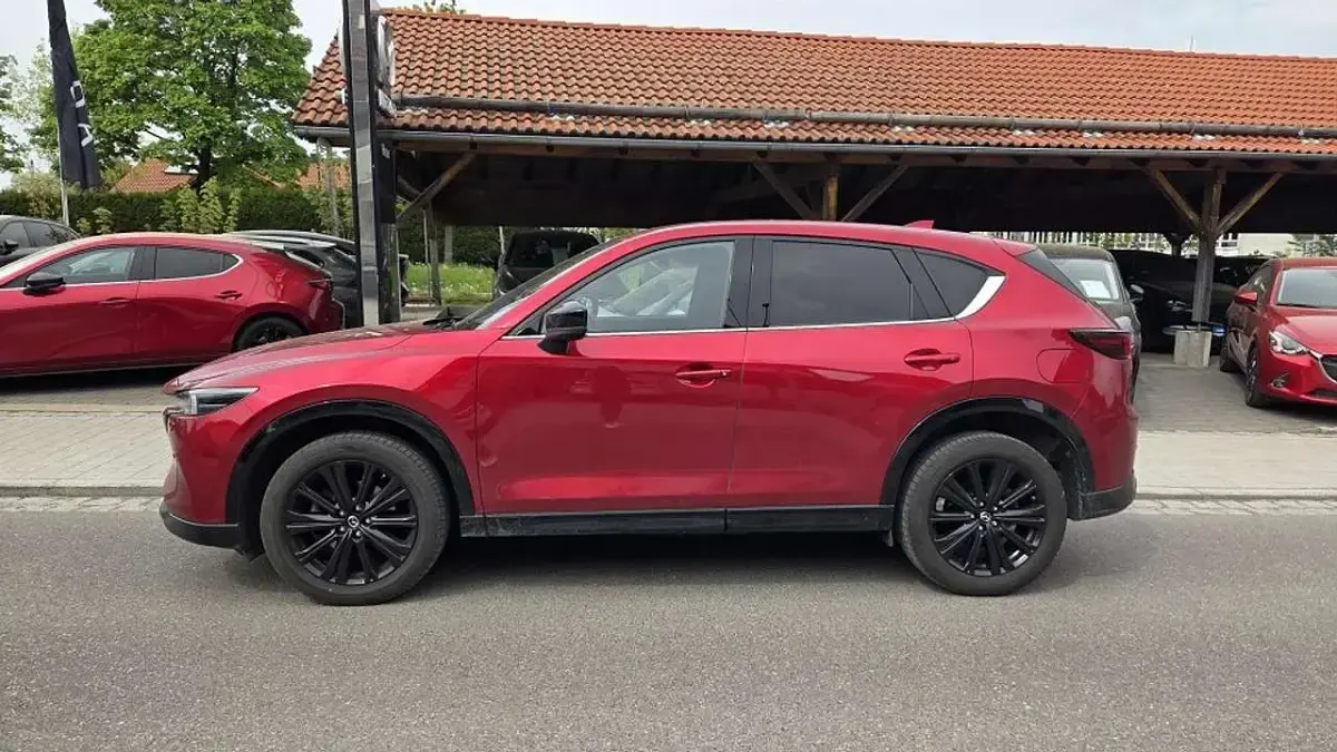 Gebraucht Mazda CX-5 184 PS (135 kW) 2022 Soul red crystal SUV