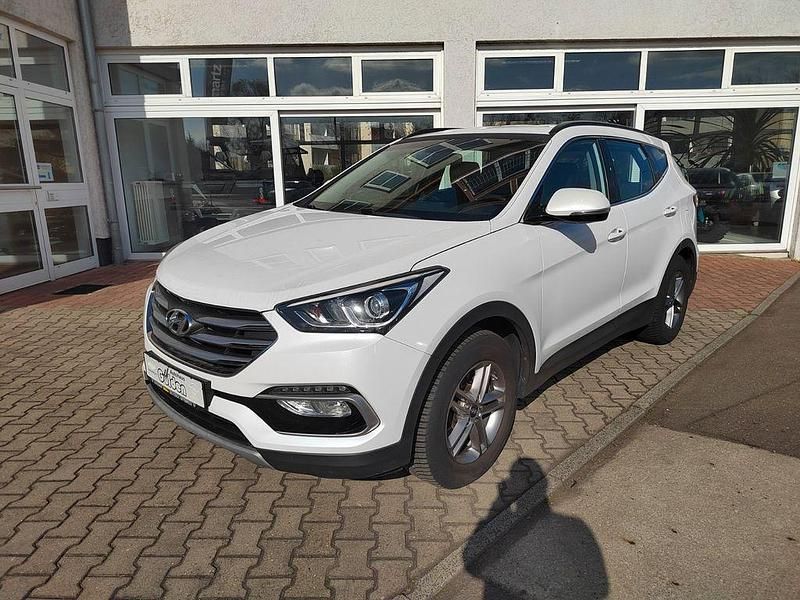 Gebraucht Hyundai Santa Fe 200 PS (147 kW) 2018 Weiß SUV