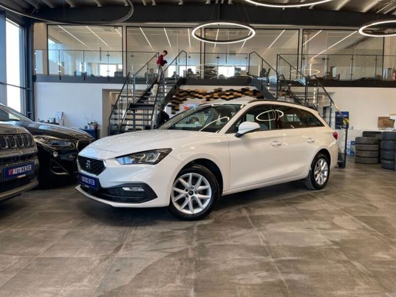 Candy weiss Gebraucht 2021 Seat Leon Kombi | 12.999 € (Guter Preis) - Bild 1/4