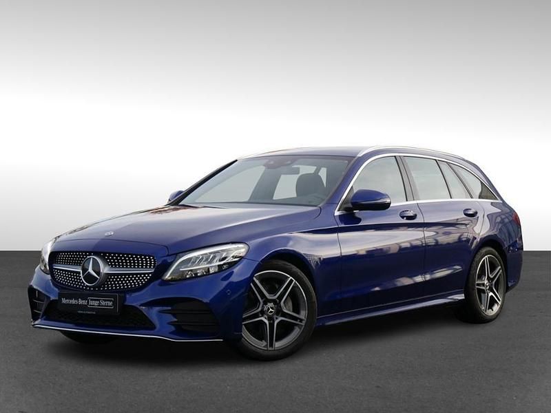 Gebraucht Mercedes C200 AMG 184 PS (135 kW) 2020 Blau Kombi