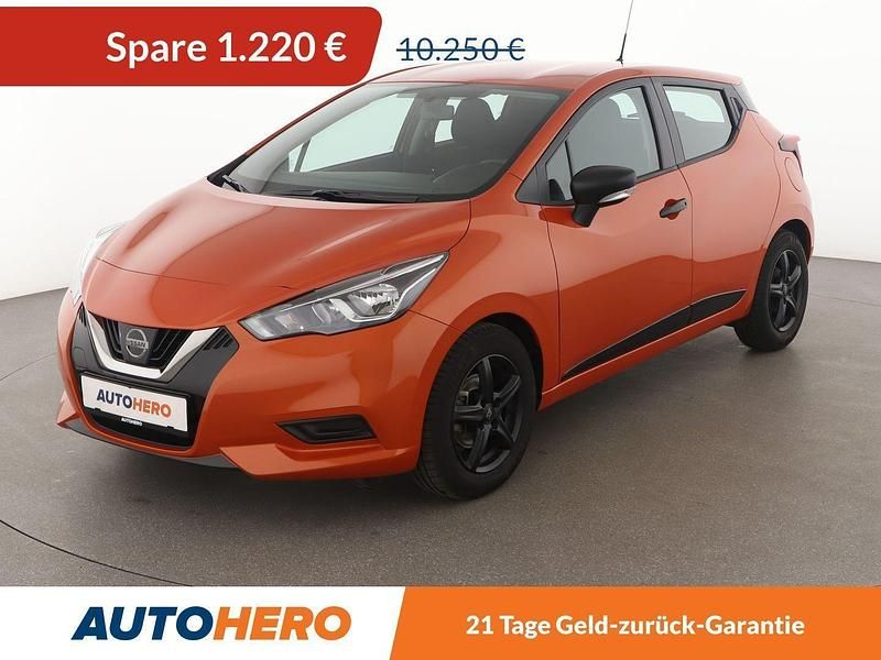 Orange Gebraucht 2019 Nissan Micra Visia+ Kleinwagen | 9.030 € (Fairer Preis) - Bild 1/3