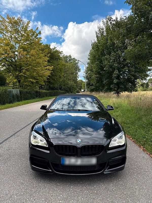 Schwarz Gebraucht 2016 BMW 640 Cabriolet M Sport Cabrio | 32.000 € - Bild 1/4