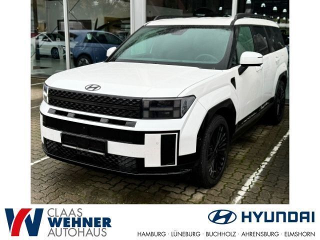 Weiss Neu 2024 Hyundai Santa Fe Blackline SUV | 54.900 € - Bild 1/4