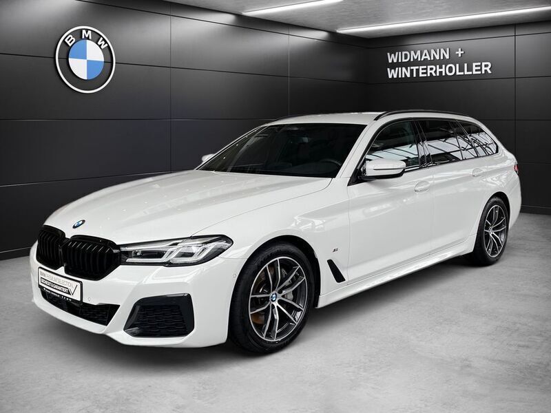 Weiß Gebraucht 2022 BMW 530 M Sport Kombi | 42.480 € (Fairer Preis) - Bild 1/4