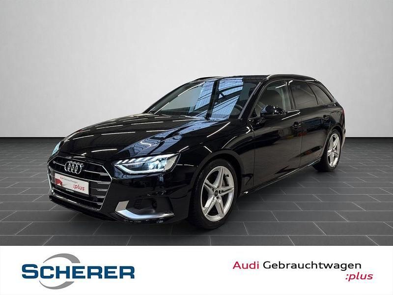 Brillantschwarz Gebraucht 2023 Audi A4 Advanced Plus Kombi | 27.900 € (Guter Preis) - Bild 1/4