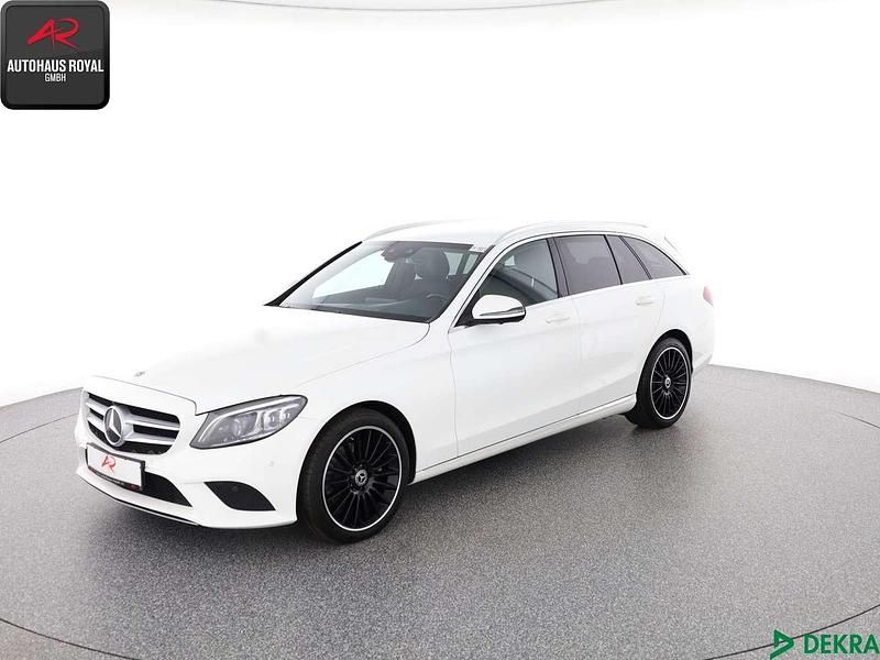 Polarweiss Gebraucht 2019 Mercedes C220 Avantgarde Kombi | 24.840 € (Fairer Preis) - Bild 1/4