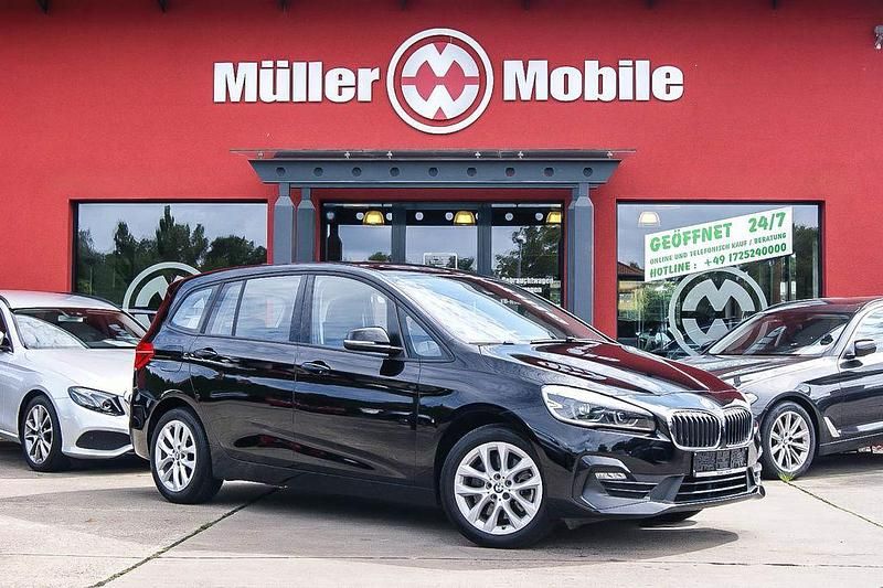 Schwarz Gebraucht 2020 BMW 218 Gran Tourer Advantage Van / Kleinbus | 17.700 € (Fairer Preis) - Bild 1/4