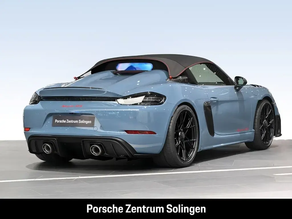 Gebraucht Porsche 718 Spyder RS 500 PS (367 kW) 2025 Blau Cabrio