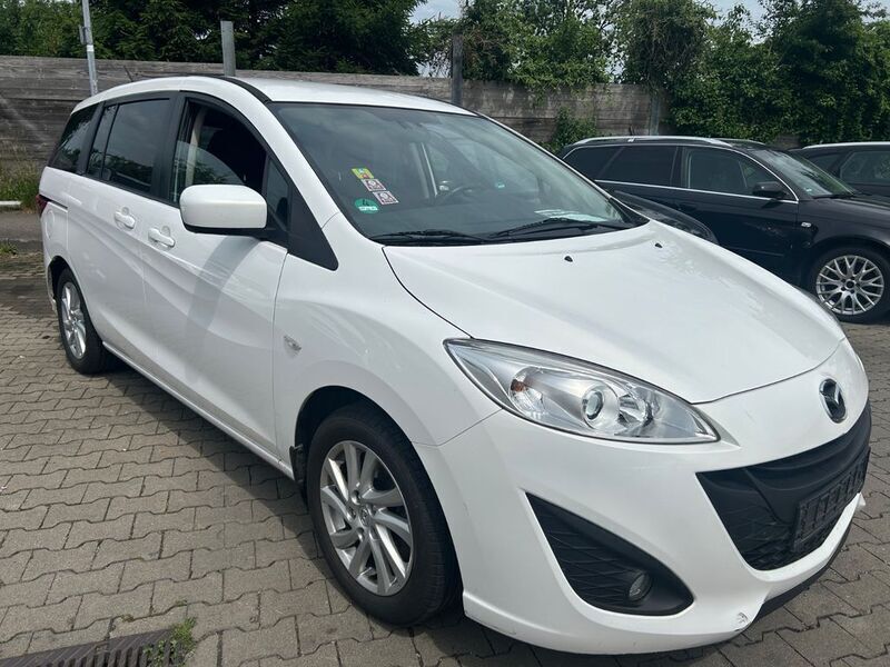 Weiß Gebraucht 2012 Mazda 5 Center-Line Van / Kleinbus | 4.600 € (Superpreis) - Bild 1/4