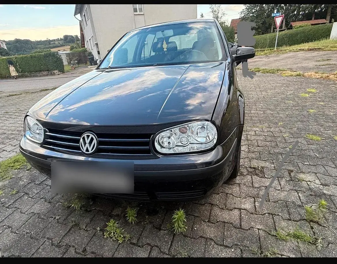 Gebraucht VW Golf IV 2003 Schwarz Kleinwagen