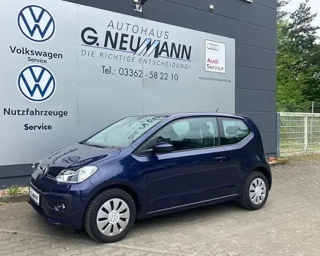 Gebraucht VW up! Move 60 PS (44 kW) 2018 Blau Kleinwagen