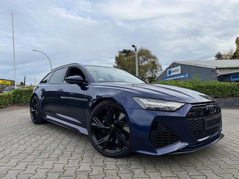 Blau Gebraucht 2020 Audi RS6 Sport Kombi | 74.900 € (Teuer) - Bild 1/4