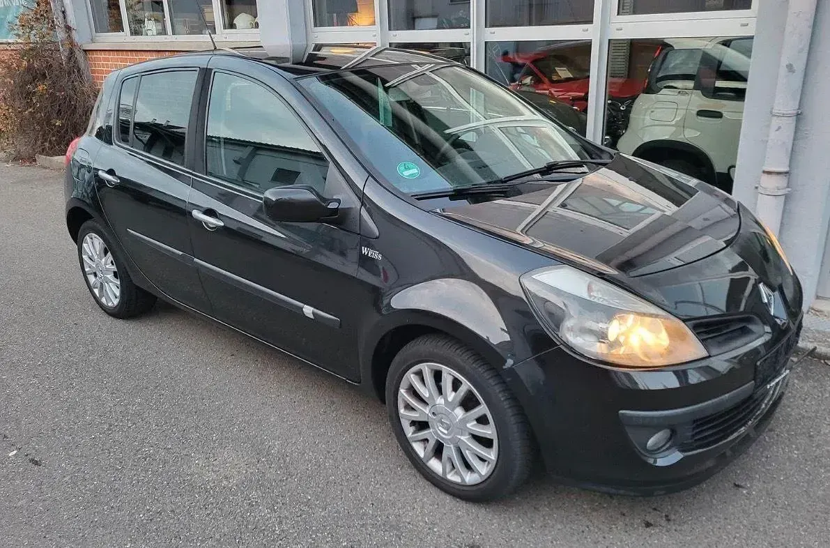 Gebraucht Renault Clio Exception 101 PS (74 kW) 2008 Schwarz Kleinwagen