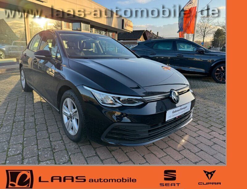 Used VW Golf VIII Basis 110 HP (80 kW) 2021 Black Hatchback