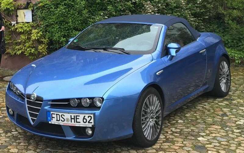 Blau Gebraucht 2008 Alfa Romeo Spider Cabrio | 14.500 € (Fairer Preis) - Bild 1/4