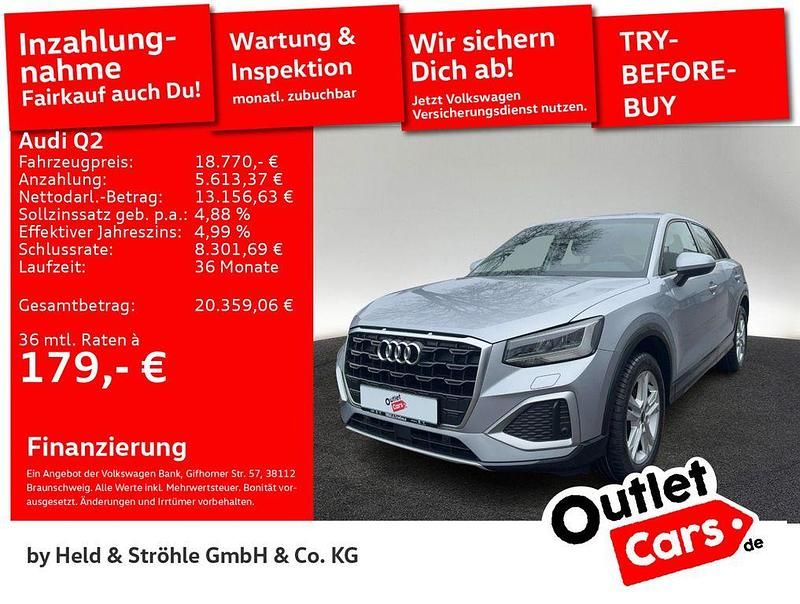 Gebraucht Audi Q2 Advanced Plus 110 PS (80 kW) 2022 Florettsilber metallic SUV