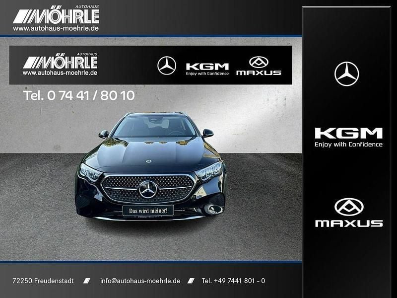 Lack obsidianschwarz Gebraucht 2024 Mercedes E220 Avantgarde Kombi | 47.750 € (Guter Preis) - Bild 1/4