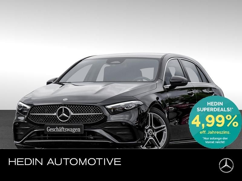 Schwarz Gebraucht 2025 Mercedes A200 AMG Limousine | 36.440 € (Teuer) - Bild 1/4