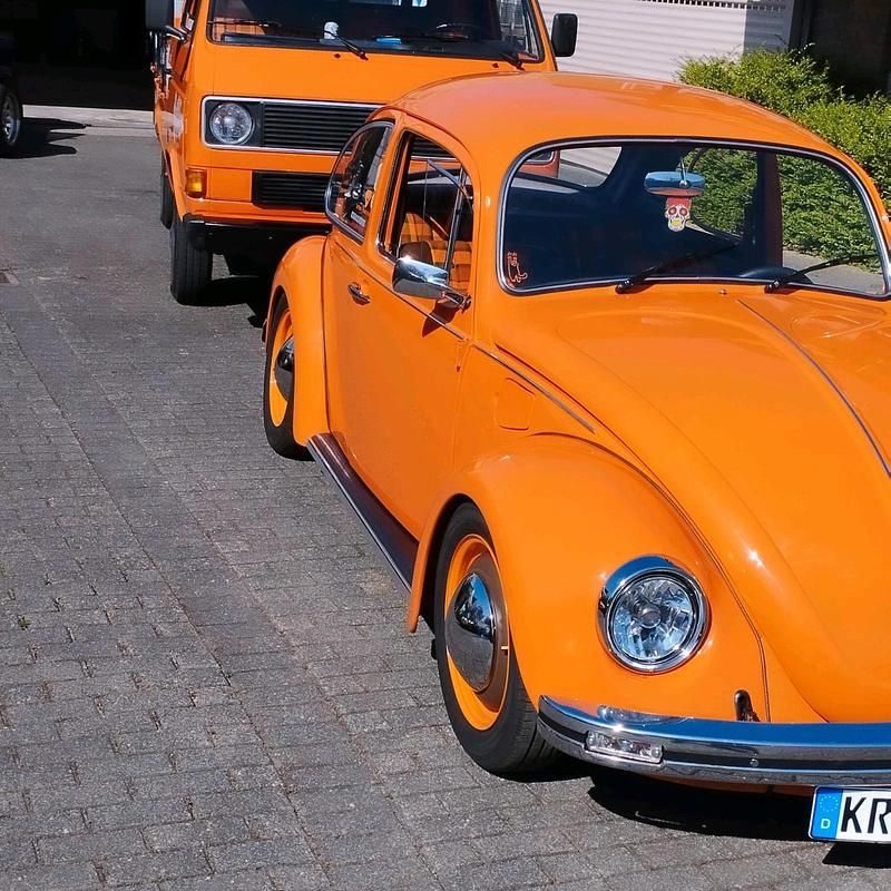 Orange Gebraucht 1986 VW Käfer Limousine | 12.500 € - Bild 1/4