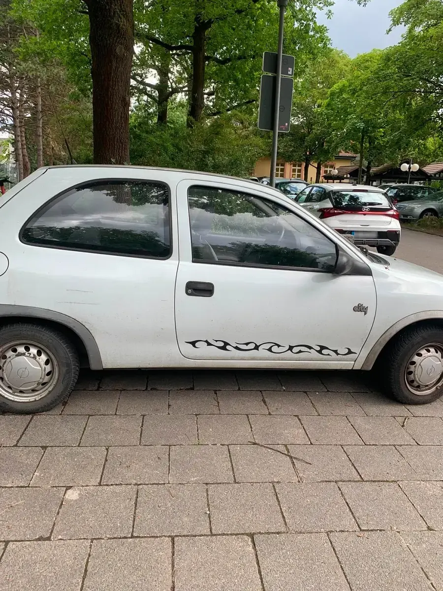 Gebraucht Opel Corsa 1997 Weiß Kleinwagen