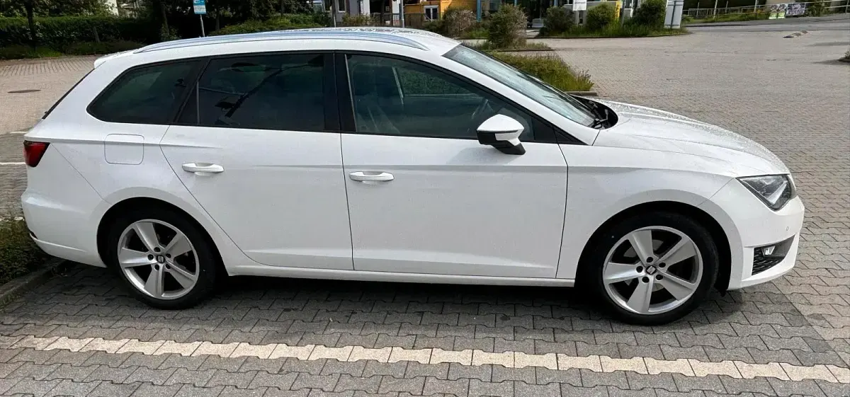 Gebraucht Seat Leon FR 125 PS (91 kW) 2015 Weiß Kombi