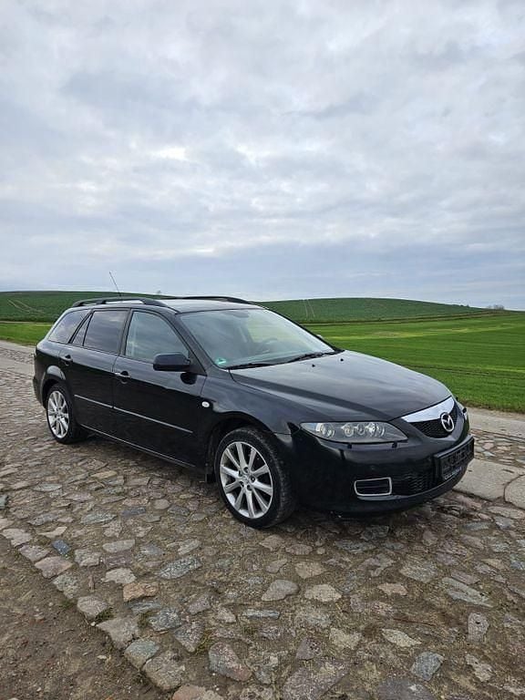 Schwarz Gebraucht 2008 Mazda 6 Limousine | 2.600 € (Superpreis) - Bild 1/4