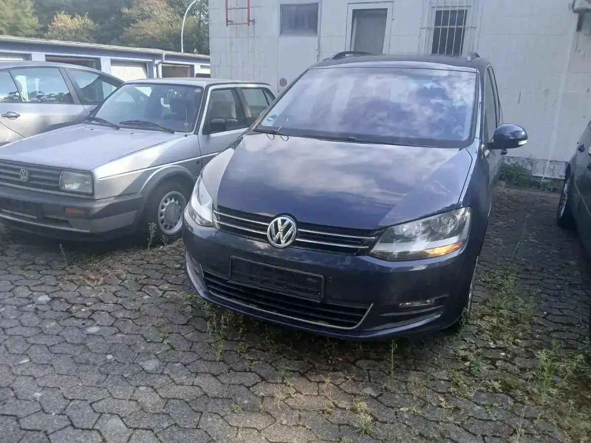 Gebraucht VW Sharan 140 PS (102 kW) 2010 Blau Van / Kleinbus