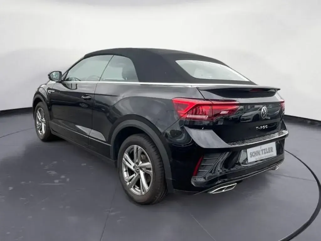 Gebraucht VW T-Roc Cabriolet Beats 150 PS (110 kW) 2023 Schwarz Cabrio