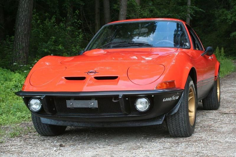 Gebraucht Opel GT 90 PS (66 kW) 1972 Rot Coupé