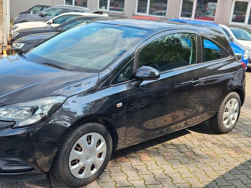 Gebraucht Opel Corsa Edition 90 PS (66 kW) 2015 Schwarz Kleinwagen