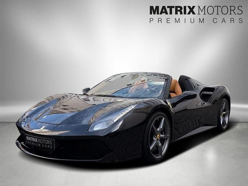 Schwarz Gebraucht 2018 Ferrari 488 Cabrio | 244.850 € (Fairer Preis) - Bild 1/4