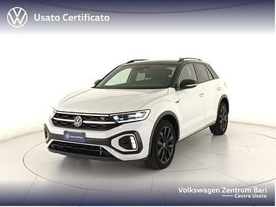 Bianco Gebraucht 2023 VW T-Roc R-line SUV | 27.800 € (Fairer Preis) - Bild 1/1
