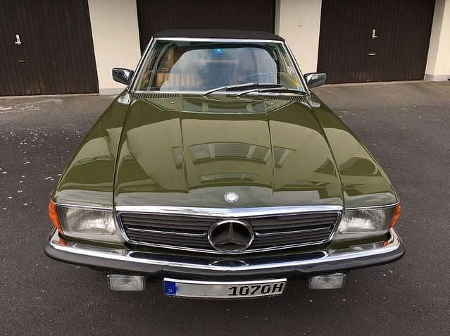 Gebraucht Mercedes SL280 185 PS (136 kW) 1981 Grün Cabrio