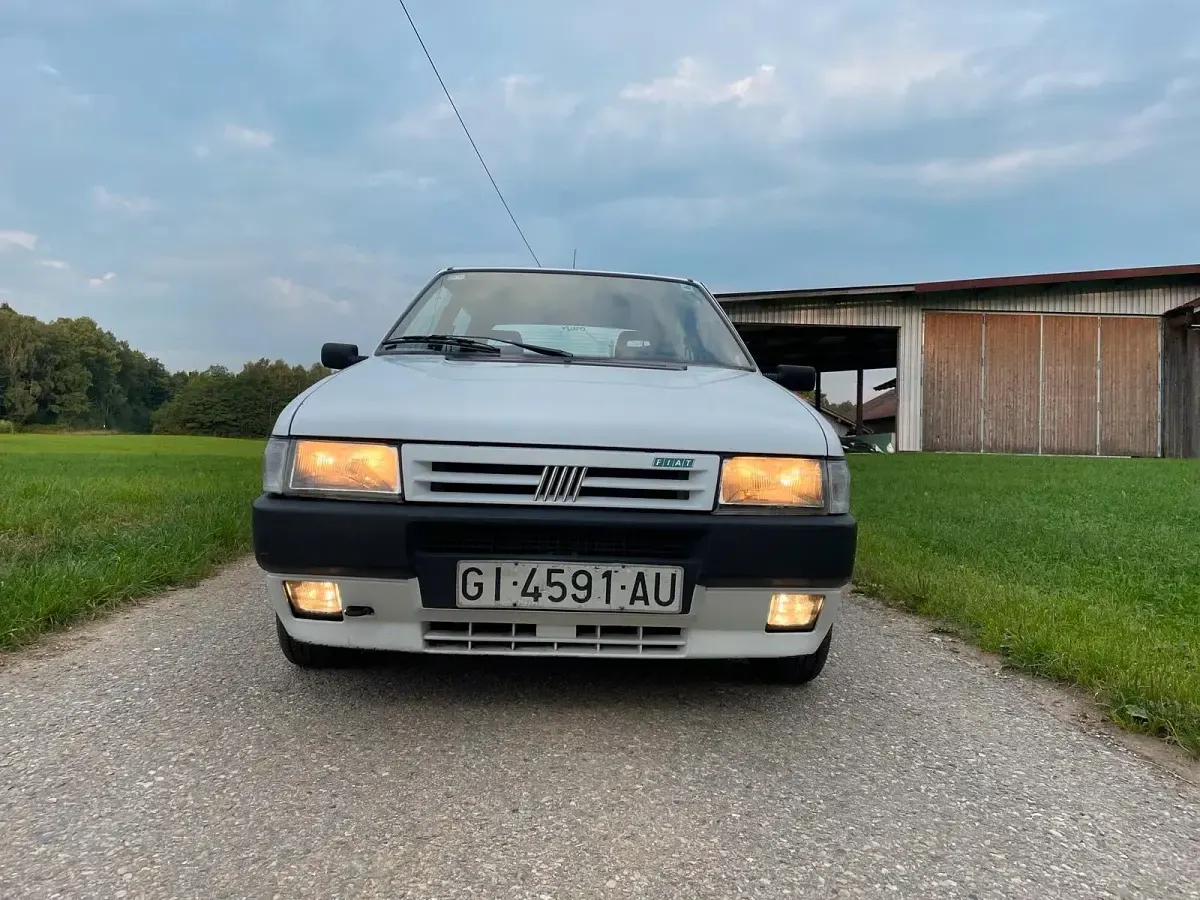 Gebraucht Fiat Uno 71 PS (52 kW) 1993 Weiß Kleinwagen