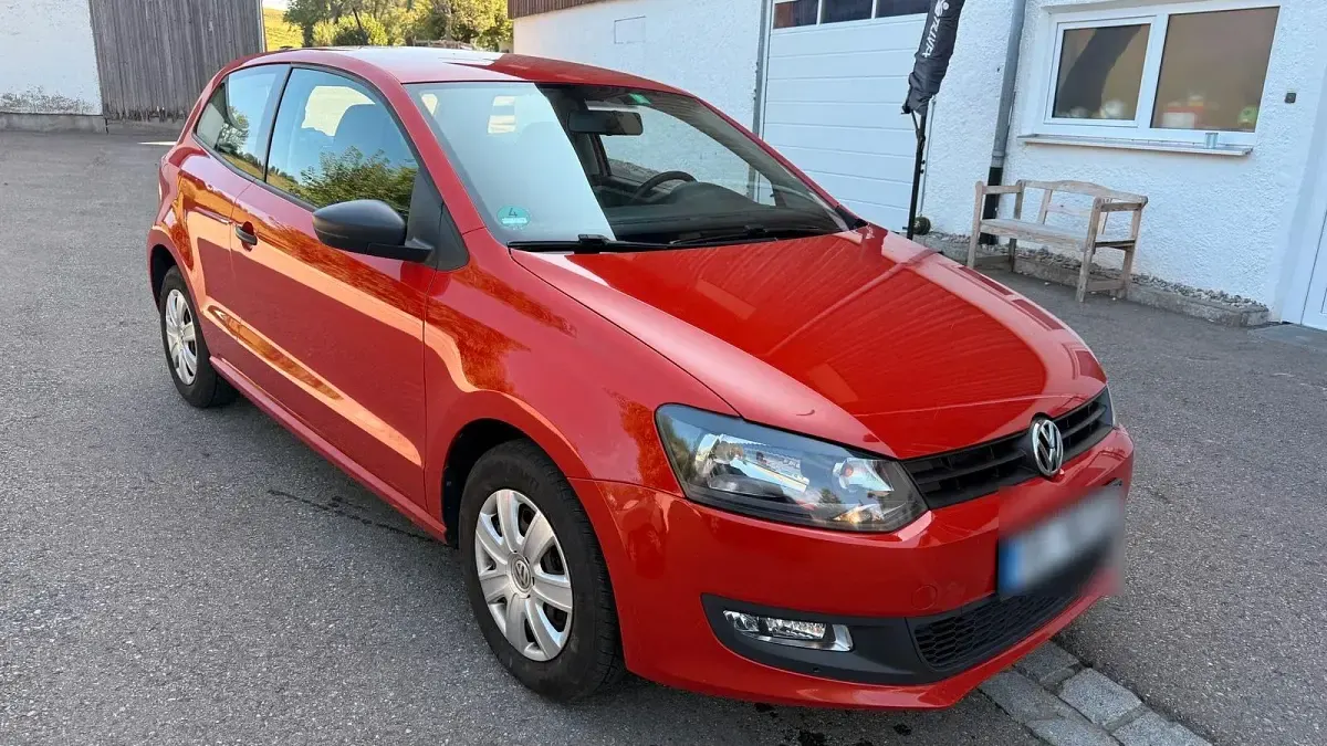 Gebraucht VW Polo 75 PS (55 kW) 2012 Orange Kleinwagen