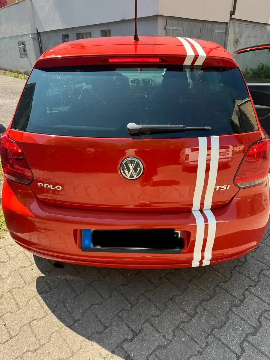 Gebraucht VW Polo Sportline 105 PS (77 kW) 2011 Orange Kleinwagen