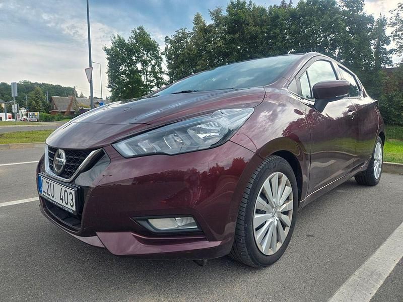 Gebraucht Nissan Micra N-TEC 101 PS (74 kW) 2021 Rot Kleinwagen