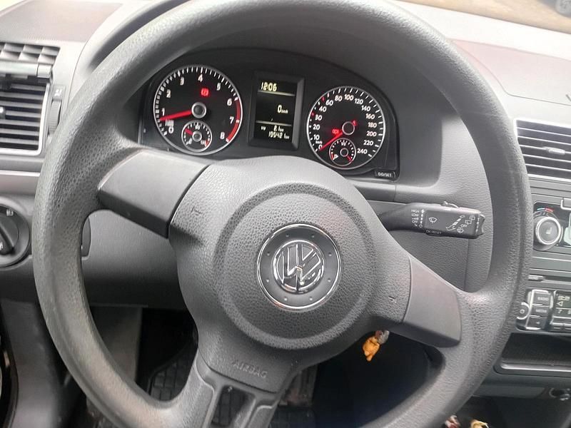 Gebraucht VW Touran 2012 Schwarz Van / Kleinbus