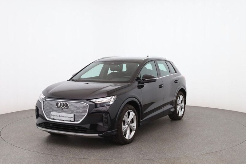 Schwarz Gebraucht 2023 Audi Q4 e-tron SUV | 33.990 € (Superpreis) - Bild 1/4