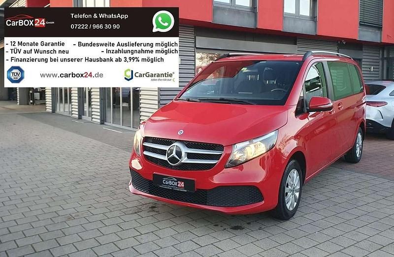 Jupiterrot Gebraucht 2021 Mercedes V220 Van / Kleinbus | 28.150 € (Guter Preis) - Bild 1/3