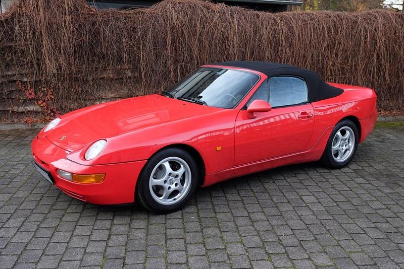 Rot Gebraucht 1992 Porsche 968 Cabrio | 22.900 € - Bild 1/4
