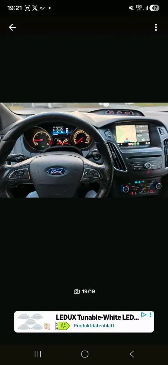 Używany Ford Focus ST 187 KM (137 kW) 2017 Niebieski Kombi