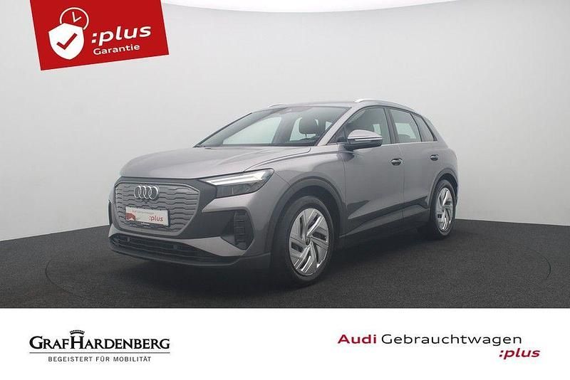 Taifungrau metallic Gebraucht 2023 Audi Q4 e-tron Comfort SUV | 25.380 € (Superpreis) - Bild 1/4