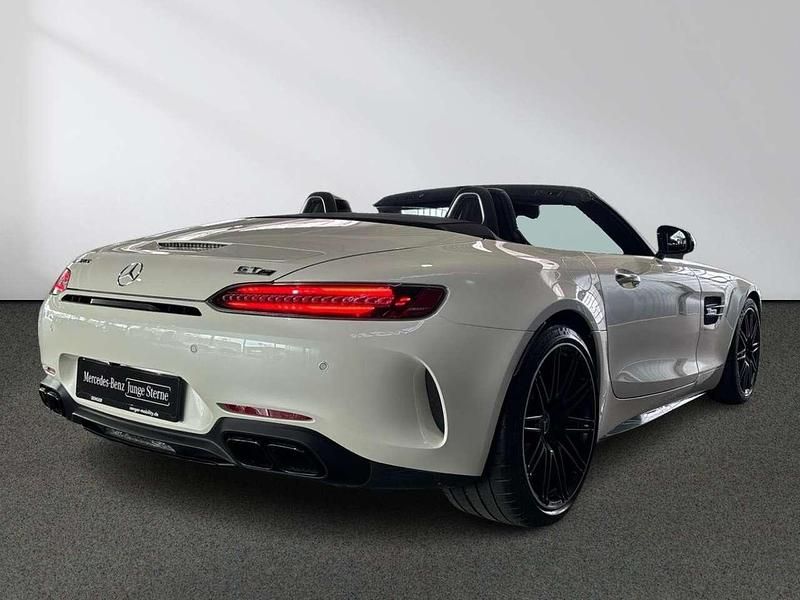 Gebraucht Mercedes AMG GT AMG 557 PS (409 kW) 2020 Designo diamantweiß bright Cabrio