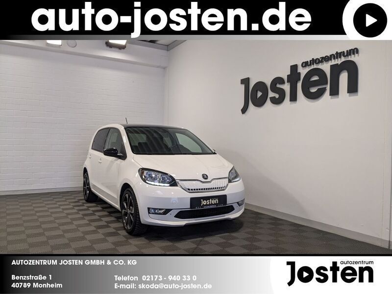 Weiß (candyweiss) Gebraucht 2021 Skoda Citigo-e IV Style Kleinwagen | 13.990 € (Fairer Preis) - Bild 1/4