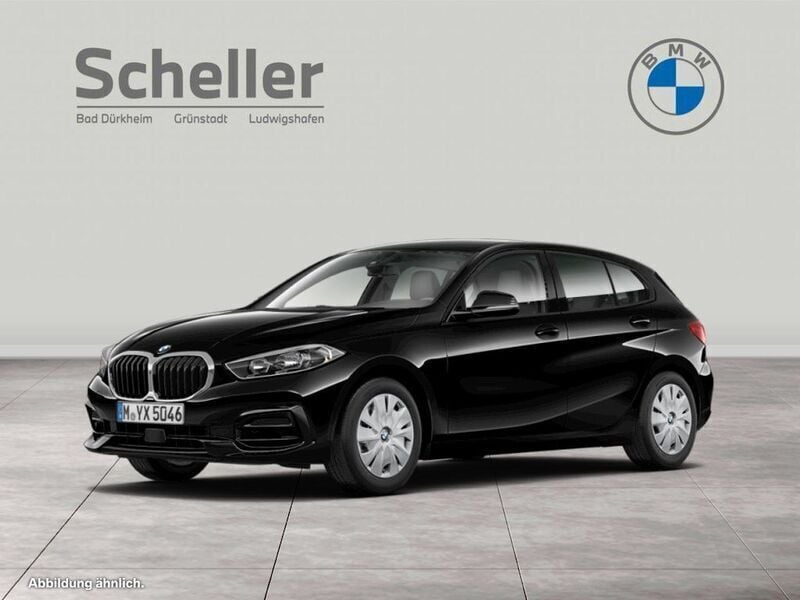Schwarz Gebraucht 2022 BMW 118 Sport Line Kleinwagen | 24.900 € (Fairer Preis) - Bild 1/4