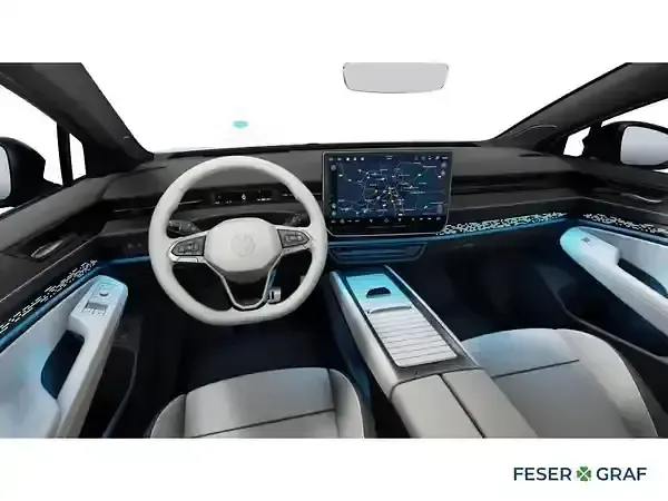 Neu VW ID.7 210 kW (286 PS) 2026 Gletscherweiß metallic / schwarz Limousine