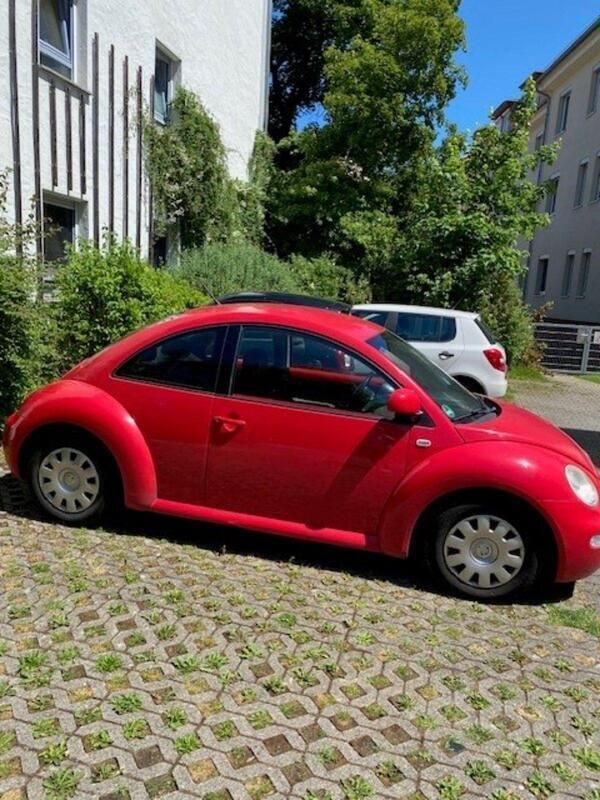 Rot Gebraucht 2000 VW Beetle Coupé | 1.100 € (Superpreis) - Bild 1/4